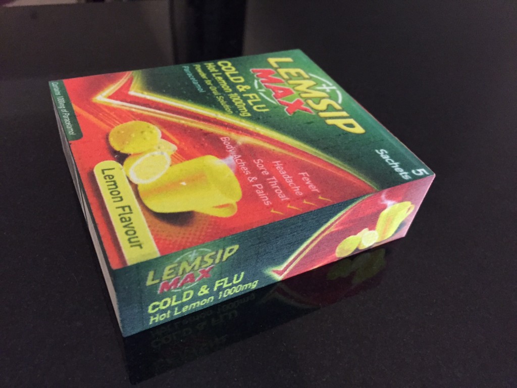 Lemsip box